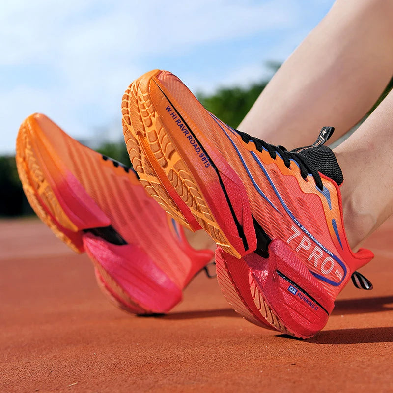 Carbon Plate Mesh Running Shoes