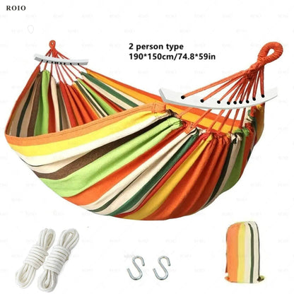 Ultimate Outdoor Hammock - Durable Canvas Travel Bed