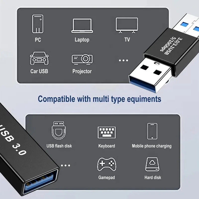 Universal USB 3.0 OTG Type-C Adapter - Fast & Versatile