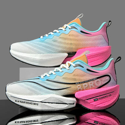 Carbon Plate Mesh Running Shoes