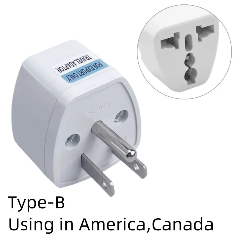 Universal Travel Plug Adapter - Compact & Reliable