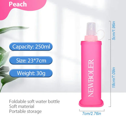 Compact Foldable TPU Sport Bottle - 150ml/250ml/500ml