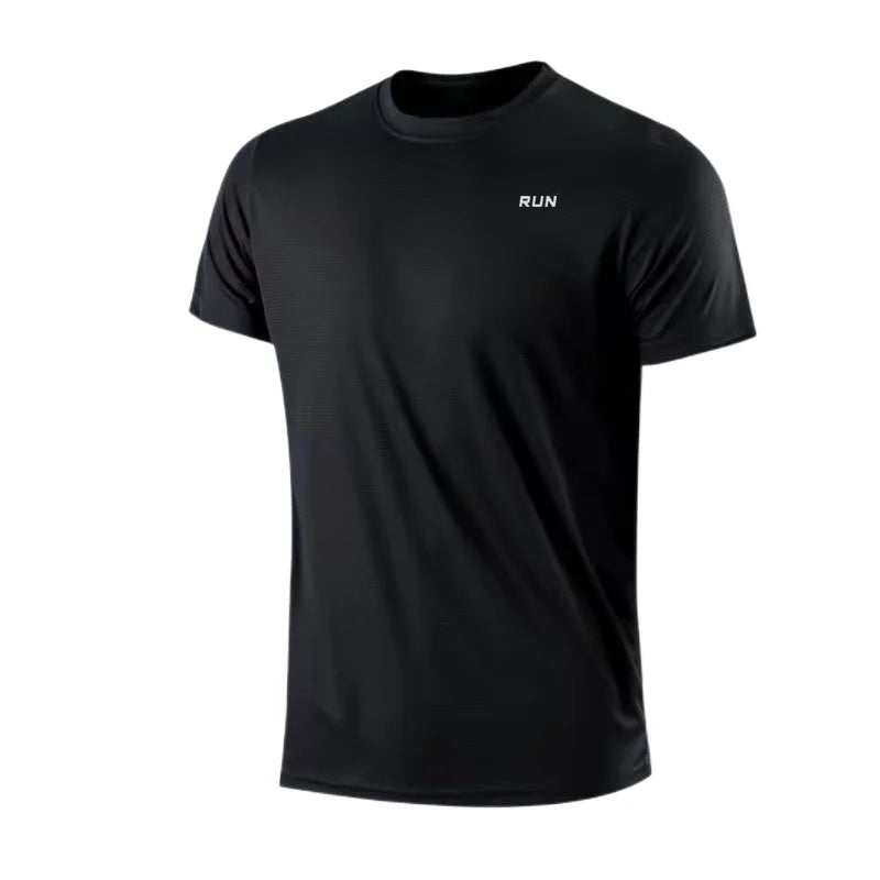 Men's Quick Dry Short Sleeve Gym T-Shirt