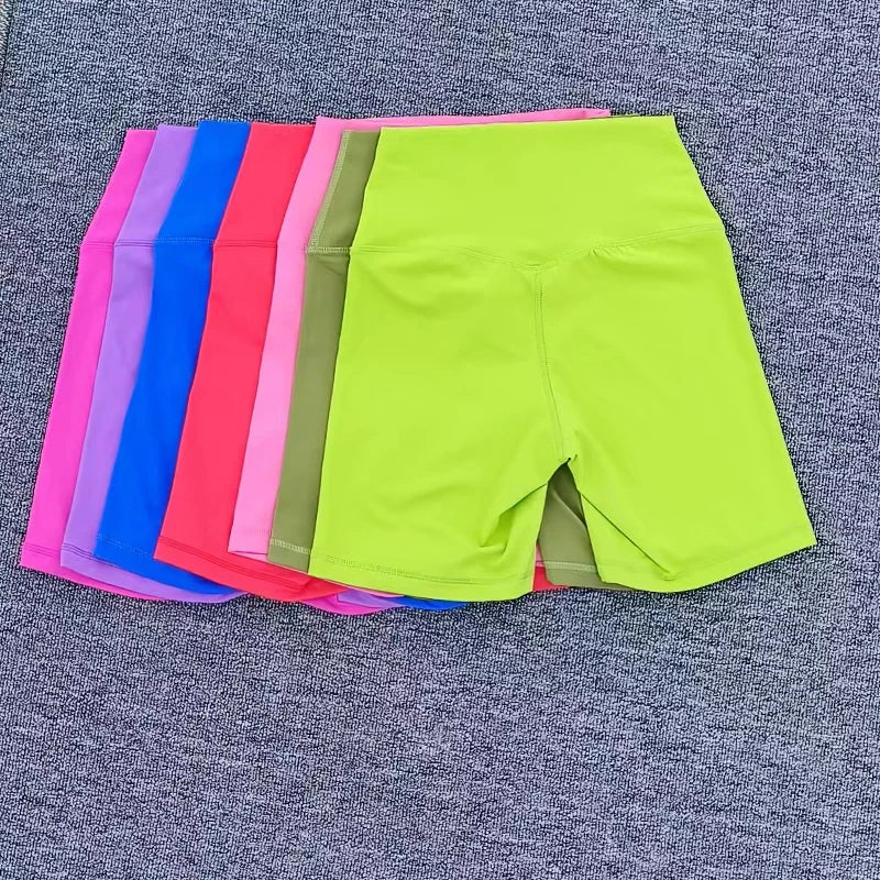 Soft Compression Yoga Shorts for Women