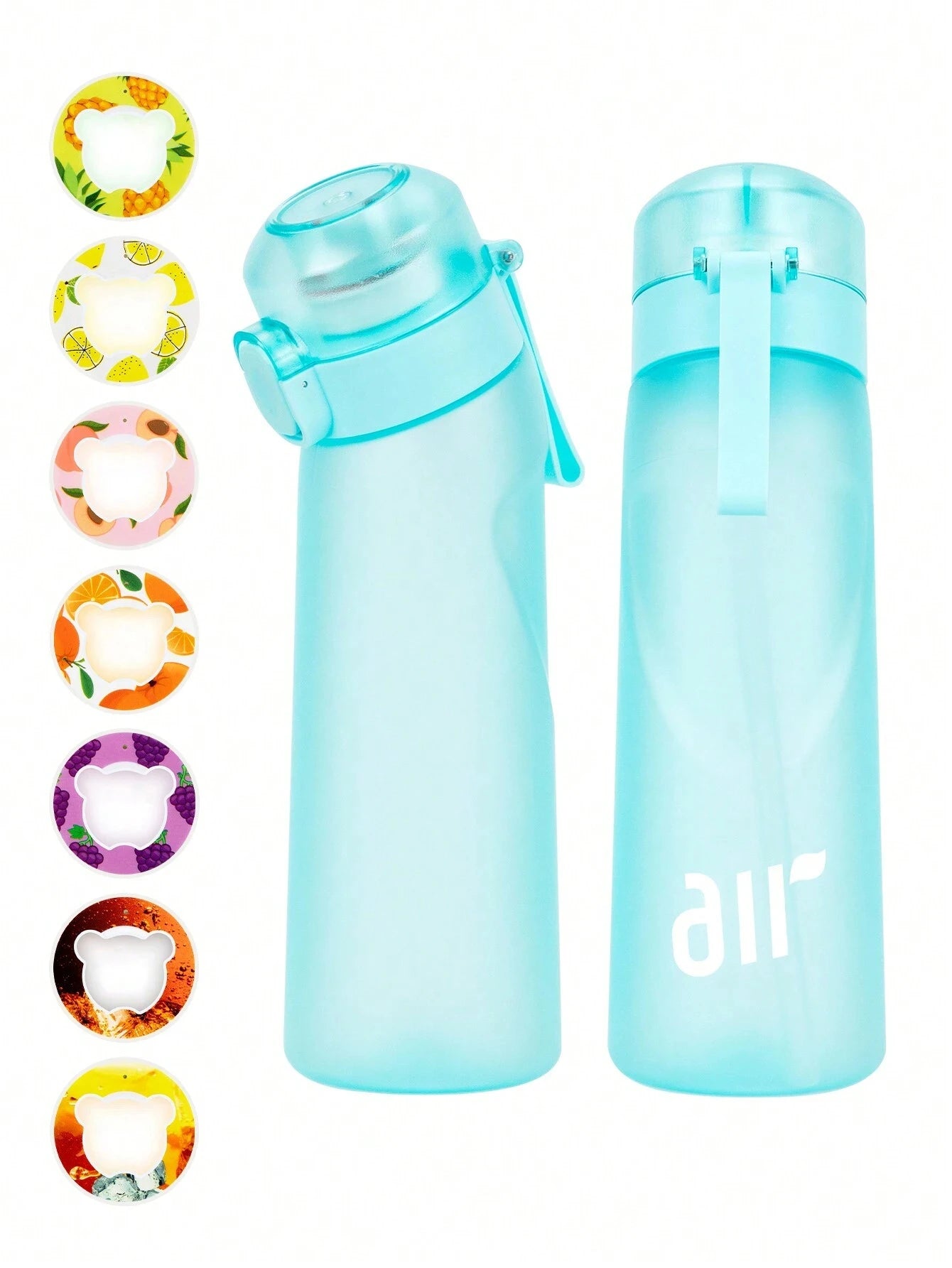 Air Water Bottle with Flavor Pods - Leak Proof & Portable
