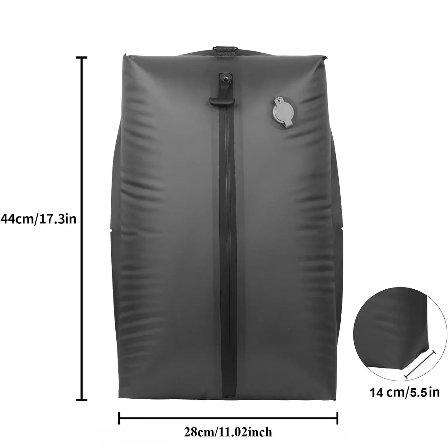 17L Vacuum Compression Bag with Air Pump for Travel