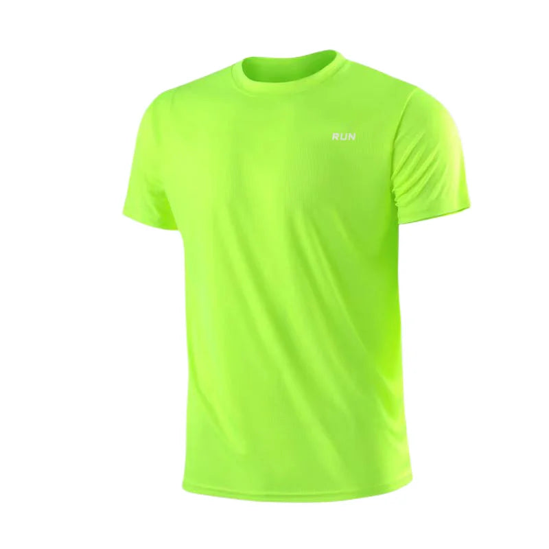 Men's Quick Dry Short Sleeve Gym T-Shirt