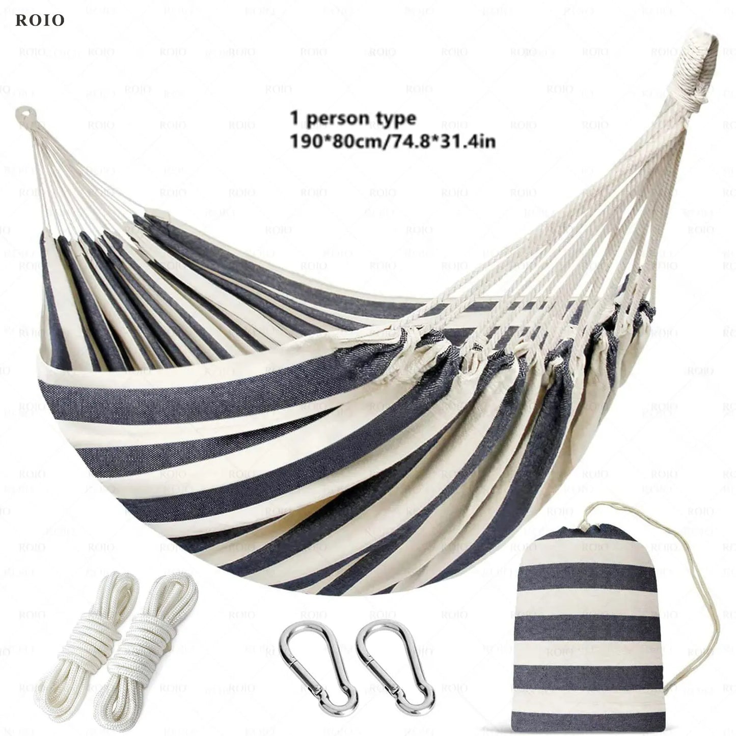 Ultimate Outdoor Hammock - Durable Canvas Travel Bed