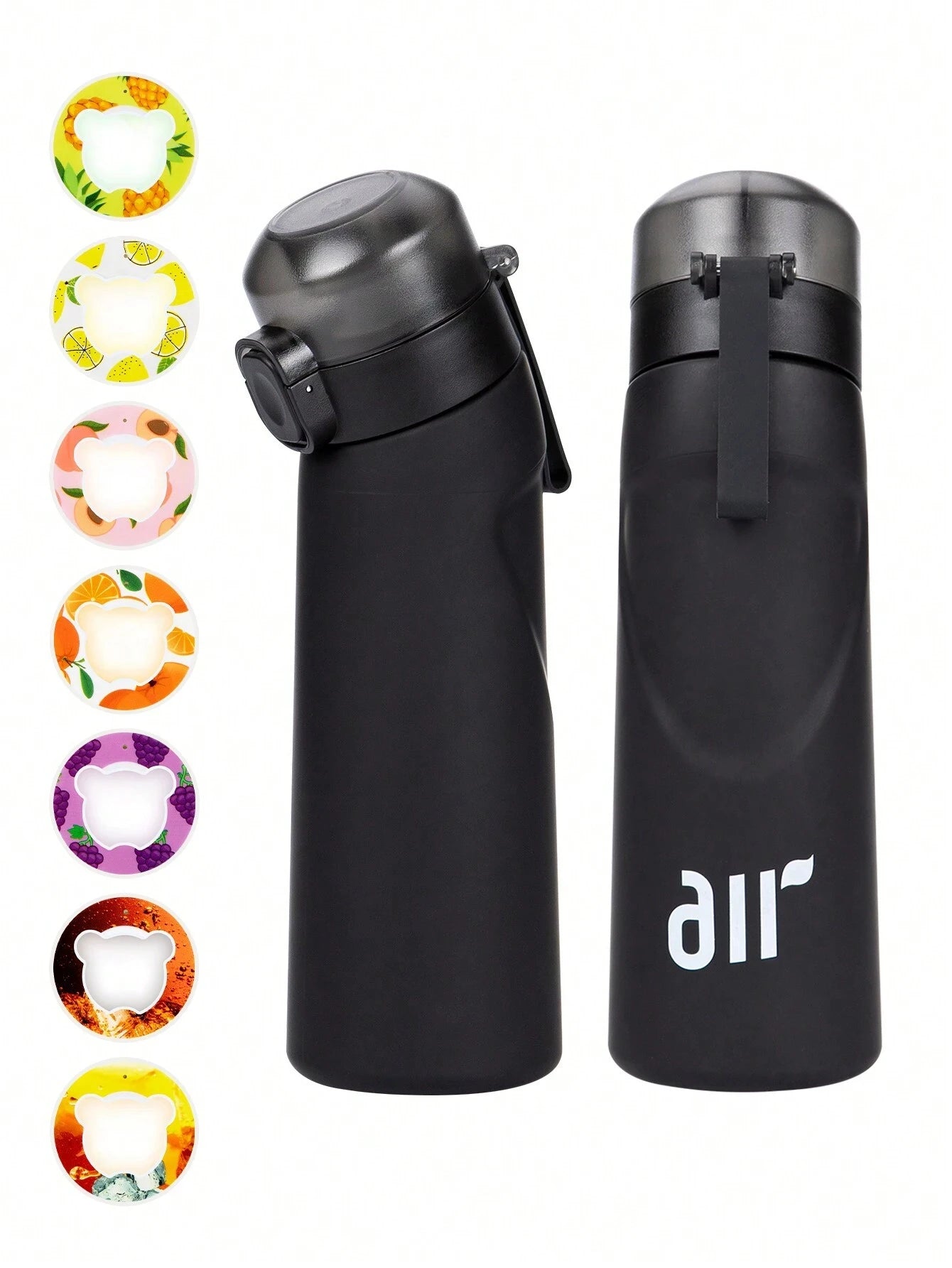 Air Water Bottle with Flavor Pods - Leak Proof & Portable