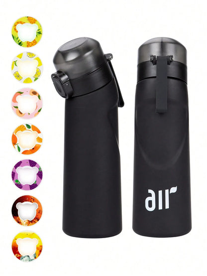 Air Water Bottle with Flavor Pods - Leak Proof & Portable