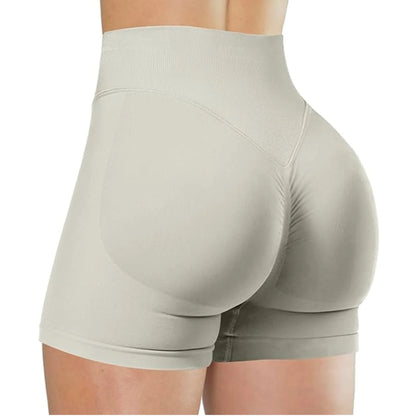 High-Waisted Yoga Shorts for Active Women
