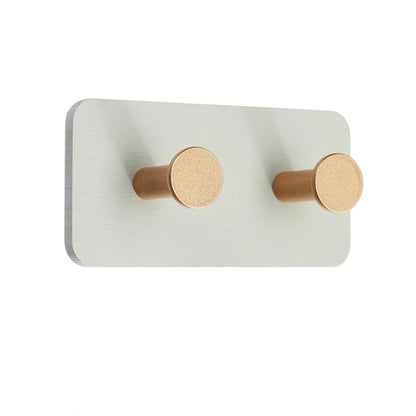 Bamboo Wood Adhesive Wall Hook - Stylish & Functional