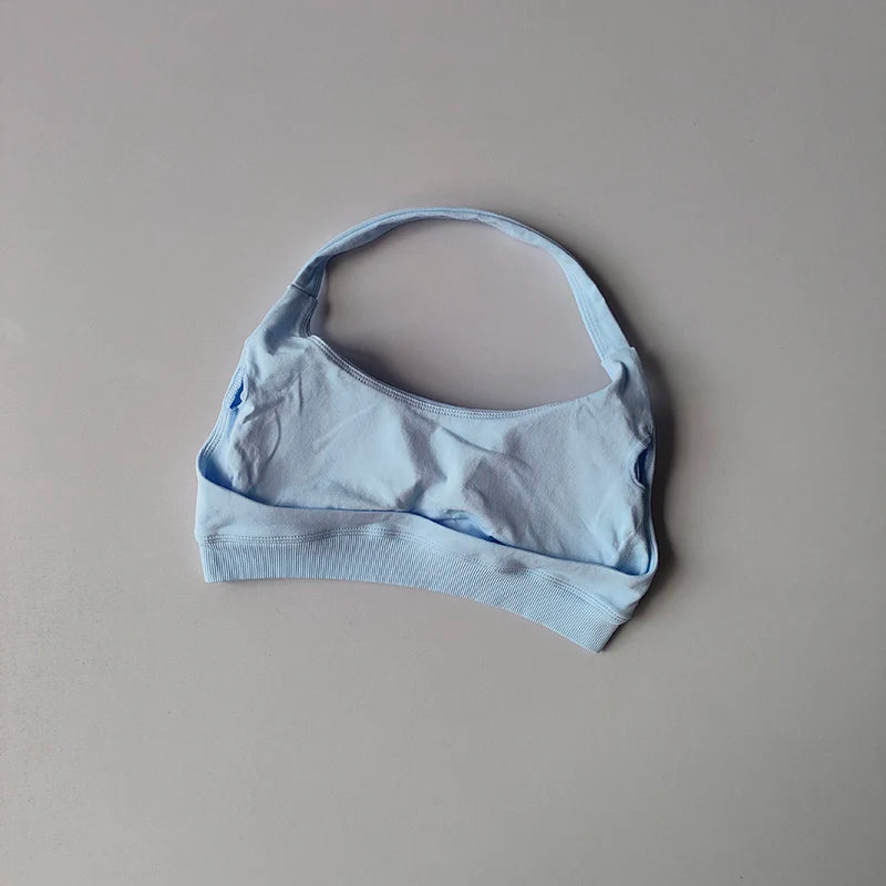 Shockproof Seamless Padded Athletic Sport Bra