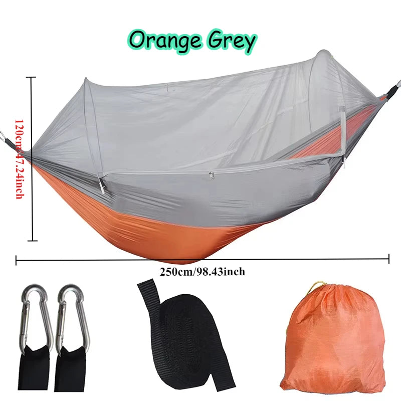 Lightweight Outdoor Hammock with Mosquito Net