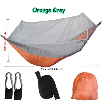 Lightweight Outdoor Hammock with Mosquito Net
