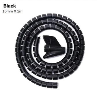 Flexible Spiral Cable Organizer - Tidy & Protect Your Wires