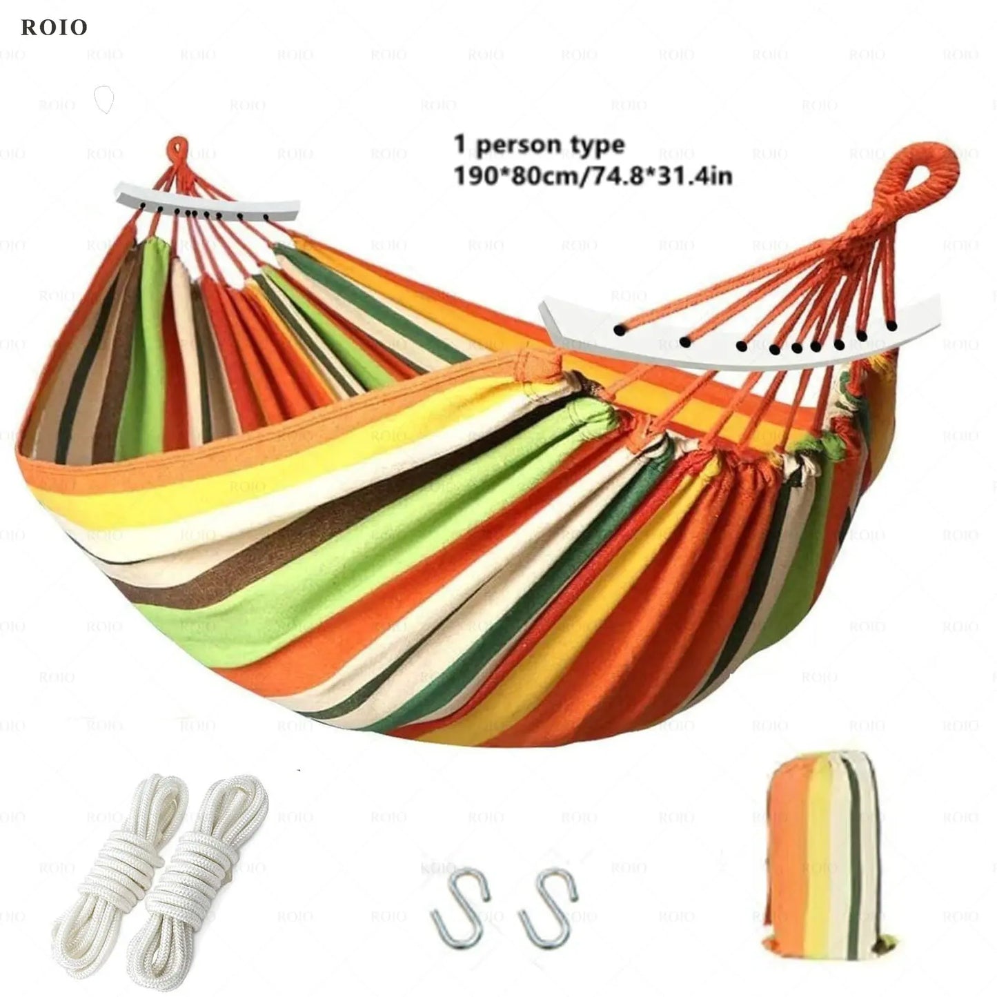 Ultimate Outdoor Hammock - Durable Canvas Travel Bed