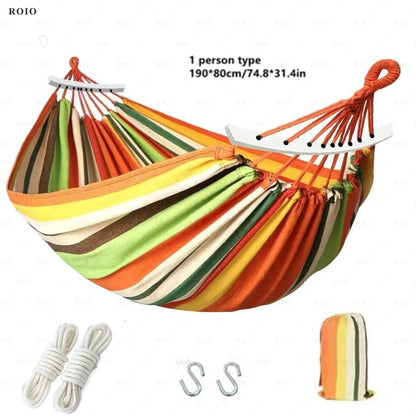 Ultimate Outdoor Hammock - Durable Canvas Travel Bed