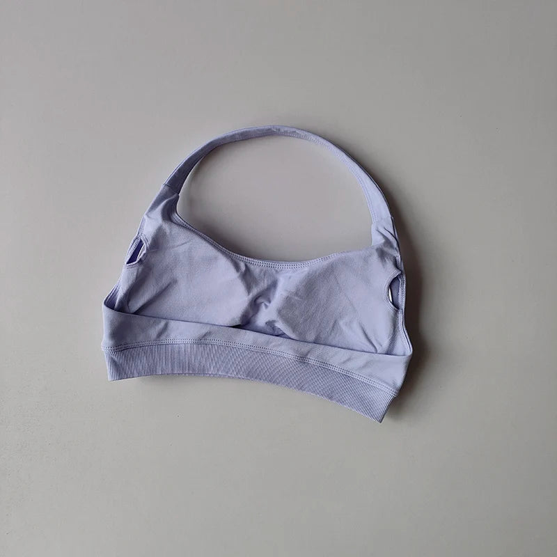 Shockproof Seamless Padded Athletic Sport Bra