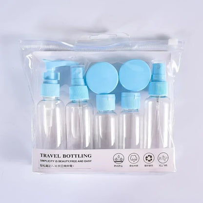 Compact Travel Bottle Set for Skincare & Personal Care