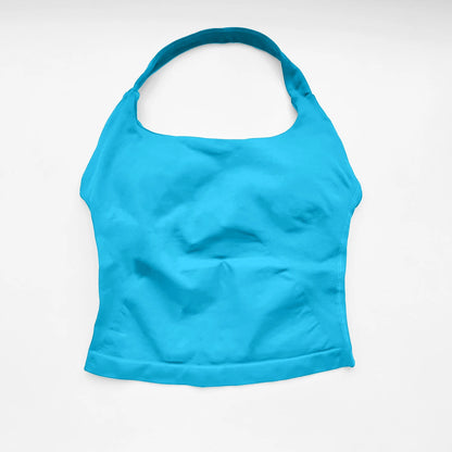 Women's Longline Halter Top - Activewear Essential