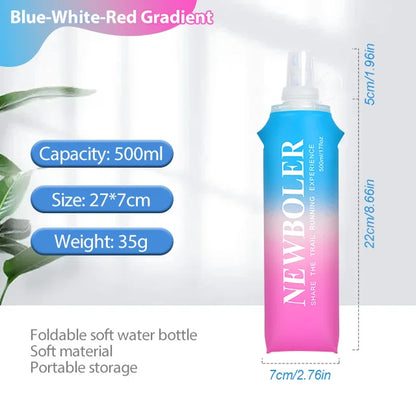 Compact Foldable TPU Sport Bottle - 150ml/250ml/500ml