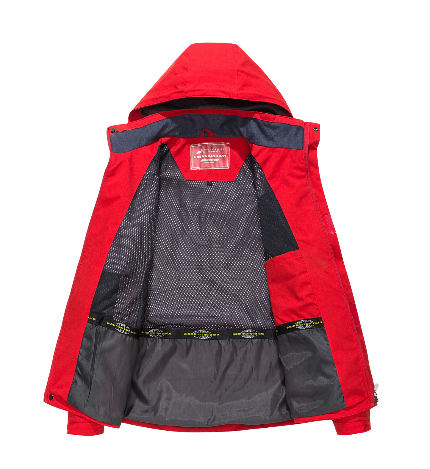 Men's Waterproof Hiking Jacket Large Size Windproof Windbreaker Camping Hunting Running Trekking Fishing Coat Men Outdoor