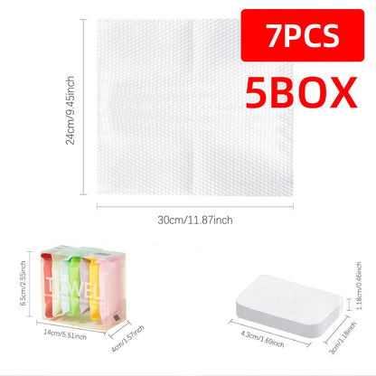 Compact Compressed Towels for Travel & Adventure