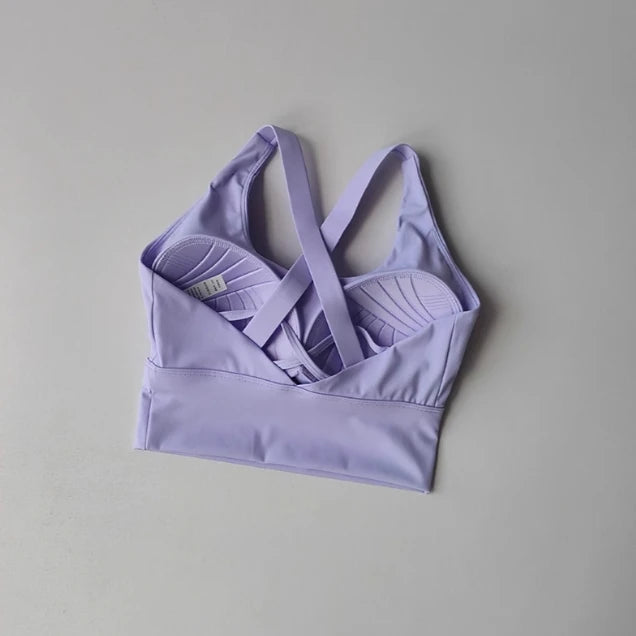 Women's Breathable Shock-Absorbing Yoga Bra