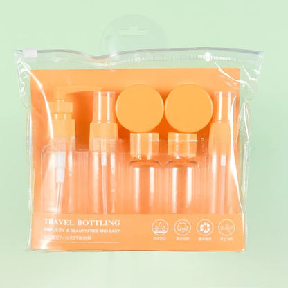 Compact Travel Bottle Set for Skincare & Personal Care