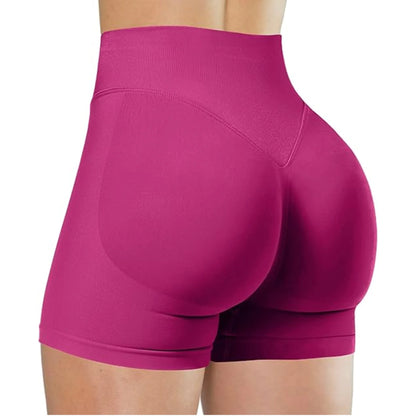 High-Waisted Yoga Shorts for Active Women
