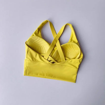 Women's Breathable Shock-Absorbing Yoga Bra