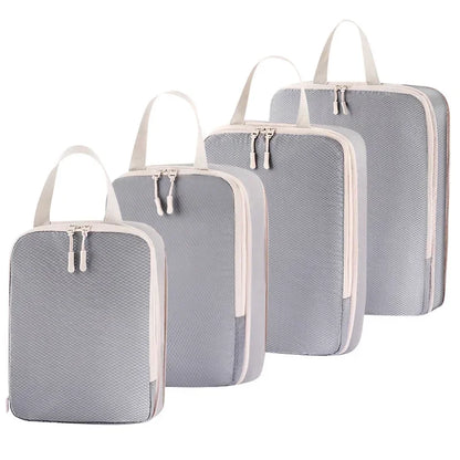 Compact Travel Compression Packing Cubes Set