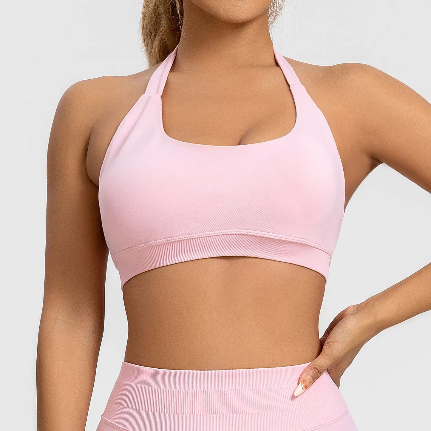 Seamless High Support Sports Bra