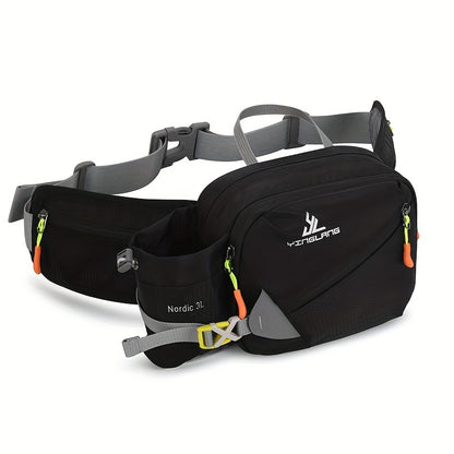 Sports Water Bottle Waist Bag Men's Running Pack Women's Multifunctional Outdoor Hiking Hip Bag Mobile Phone Bag Marathon Equipment