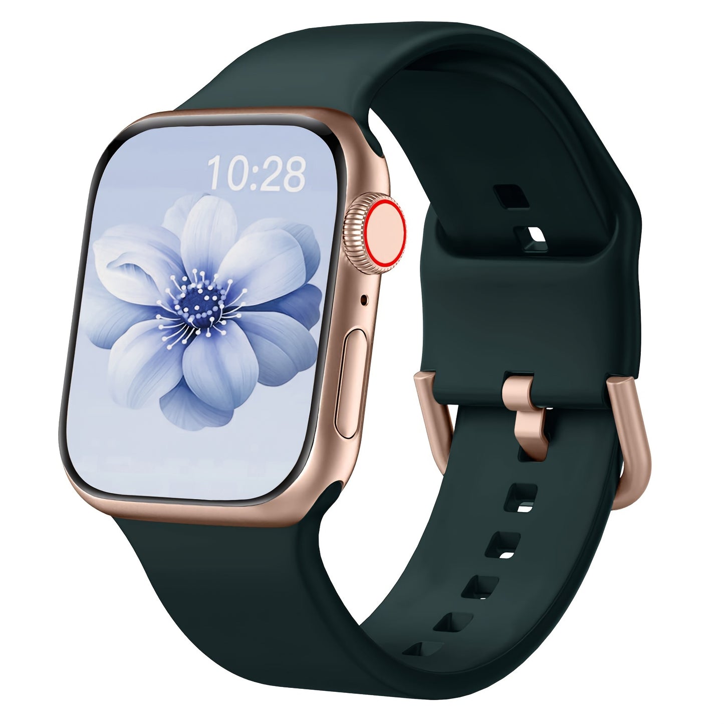 Sport Band Compatible with Apple Watch Bands 49mm 46mm 45mm 44mm 42mm 41mm 40mm 38mm, Soft Wristbands Replacement Strap with Classic Clasp for iWatch Series SE 11 10 9 8 7 6 5 4 3 2 1 Ultra3/2/1 for Women Men