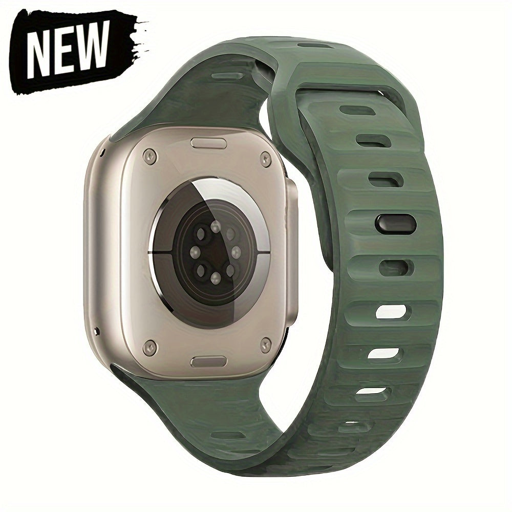 Soft Replacement Strap for apple Watch Series 9 8 7 6 5 4 3 2 1 SE: Breathable Sport Band 45mm 41mm 44mm 40mm 49mm 42mm 38mm for iWatch Ultra 2 for Men & Women