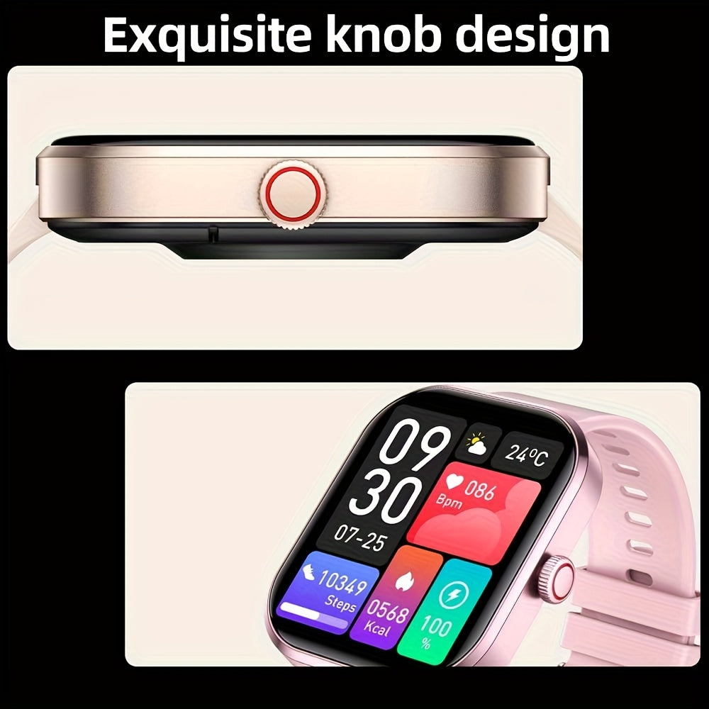 Brand New HD Smart Sports Calling Bracelet, Featuring a 2.01-Inch Full Touchscreen Display, Call Answering, Smartwatch Functions, Message Notifications, Compatible with Android And Iphone, USB Charging, Suitable for Both Men And Women