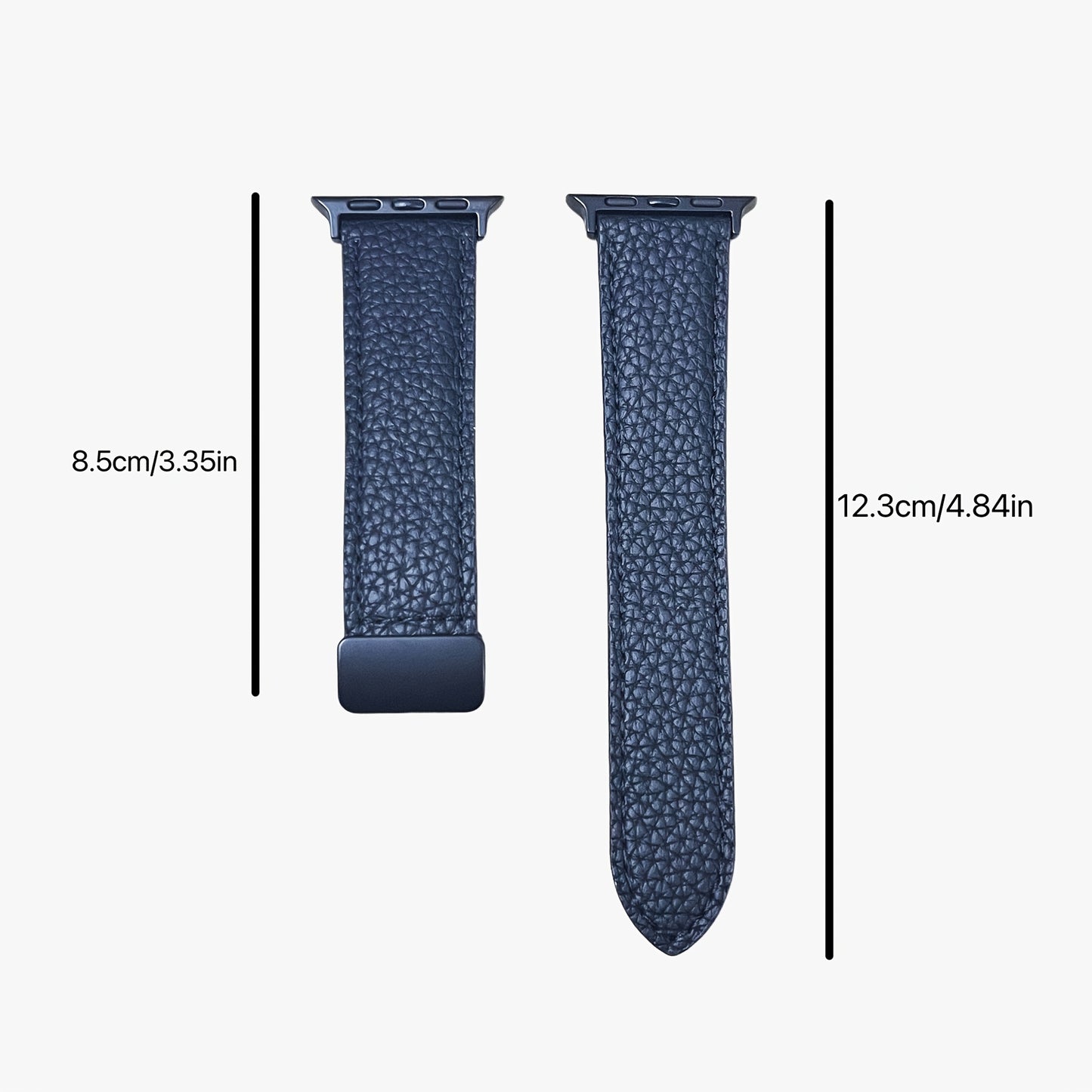 1pc Suitable for Apple Watch Strap Litchi Pattern Magnetic Strap SE S123456789 watchband