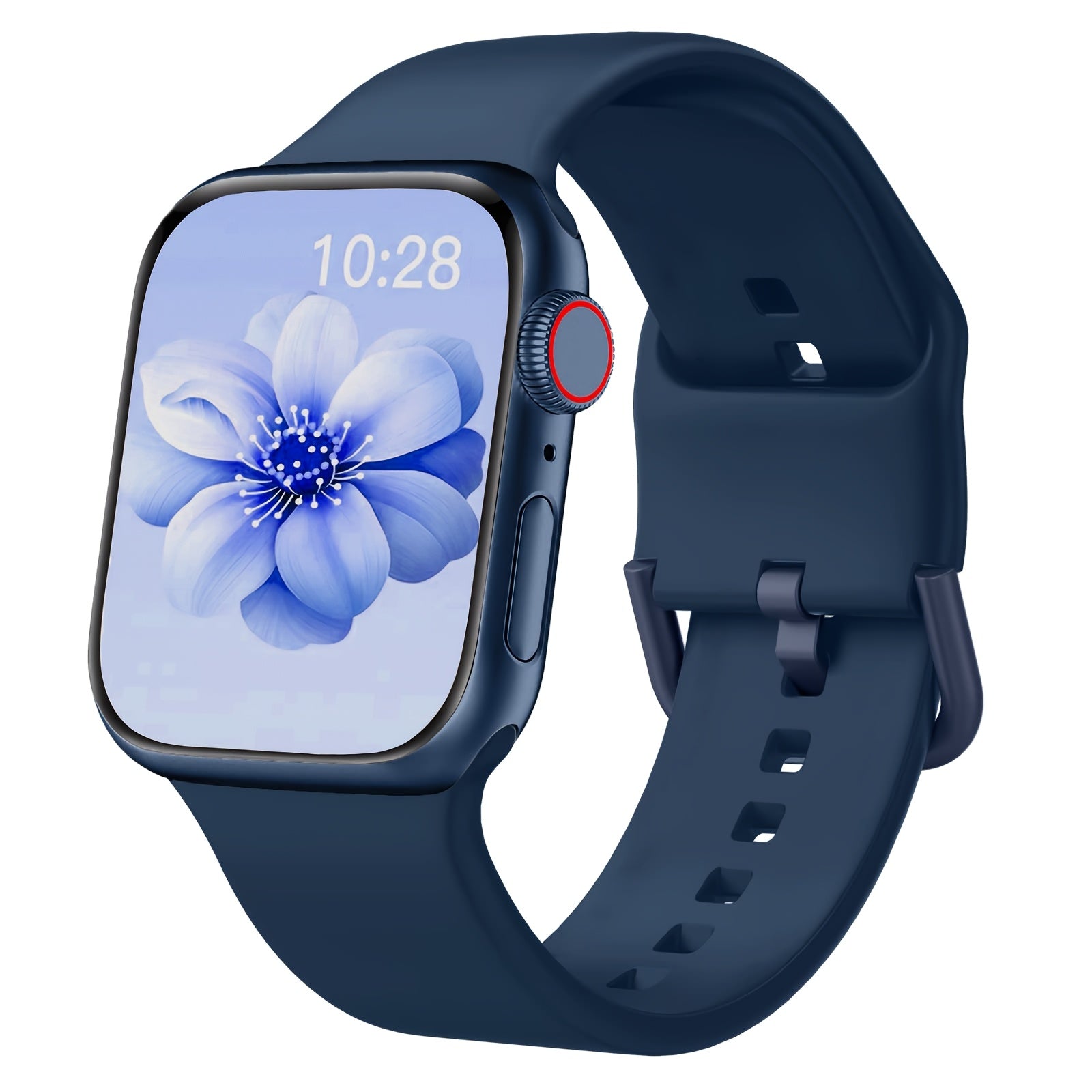 Sport Band Compatible with Apple Watch Bands 49mm 46mm 45mm 44mm 42mm 41mm 40mm 38mm, Soft Wristbands Replacement Strap with Classic Clasp for iWatch Series SE 11 10 9 8 7 6 5 4 3 2 1 Ultra3/2/1 for Women Men