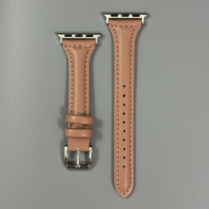 Ultra-thin Synthetic Leather strap for Apple Watch strap,38mm,40mm,41mm,42mm,44mm,45mm, 46mm,49mm,superfiber PU Synthetic Leather,for iWatch series 11/10/9/8/7/6/5/4/3/2/1/Ultra/SE