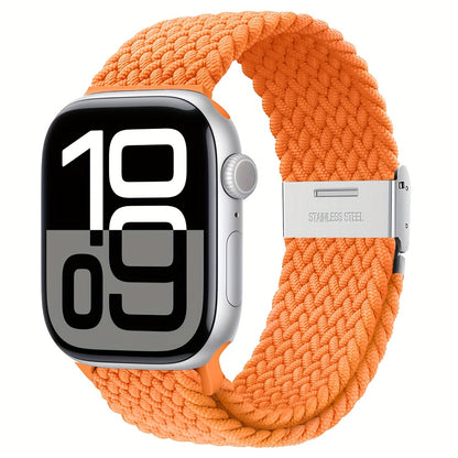 Nylon Elastic Braided Solo Loop Stretchy Straps Elastic Sport Wristbands for Apple Watch Band 44mm 45mm 49mm 40mm 41mm 38mm 42mm Nylon Snap Bracelet for iWatch Ultra 2 Series 9 8 7 6 5 4 3 2 1 SE Strap S9 S8 S7 S6 S5 S4 S3 for Women Men