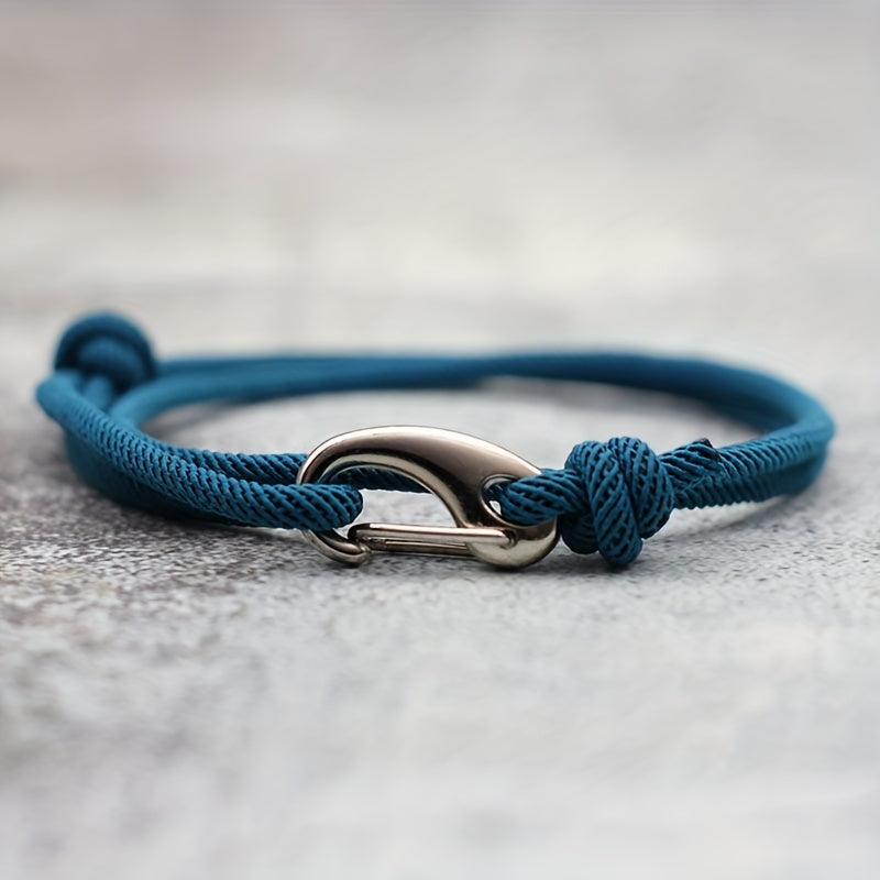 Extremely simple rope bracelet Double adjustable boyfriend gift outdoor