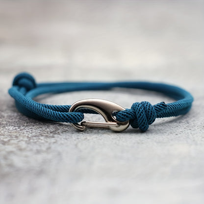 Extremely simple rope bracelet Double adjustable boyfriend gift outdoor