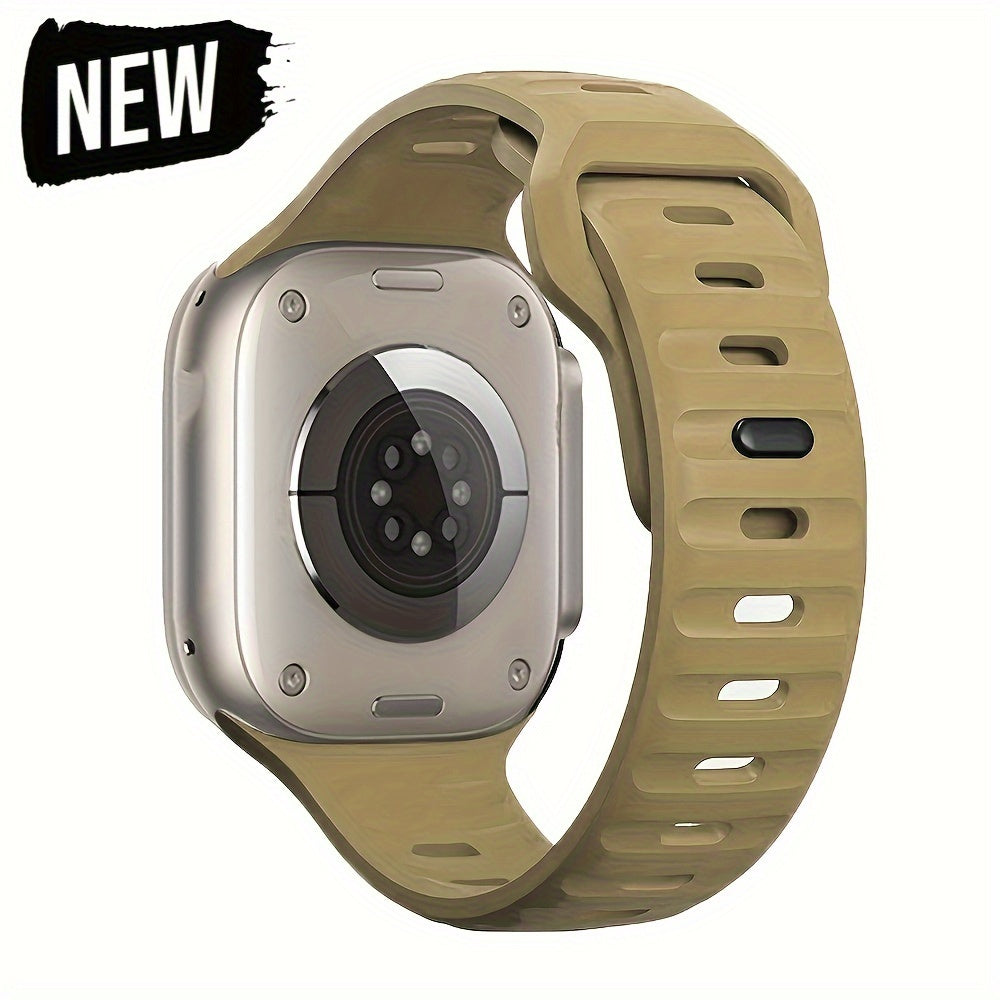 Soft Replacement Strap for apple Watch Series 9 8 7 6 5 4 3 2 1 SE: Breathable Sport Band 45mm 41mm 44mm 40mm 49mm 42mm 38mm for iWatch Ultra 2 for Men & Women