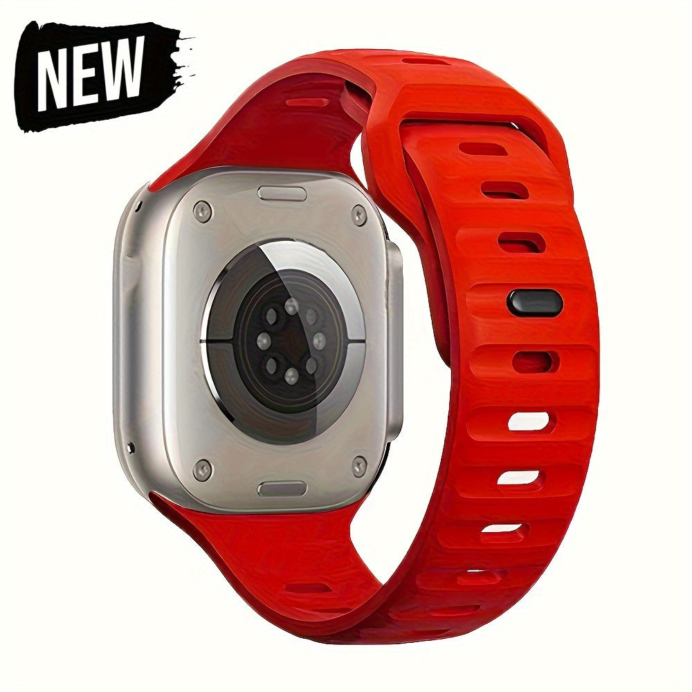 Soft Replacement Strap for apple Watch Series 9 8 7 6 5 4 3 2 1 SE: Breathable Sport Band 45mm 41mm 44mm 40mm 49mm 42mm 38mm for iWatch Ultra 2 for Men & Women