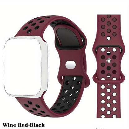 Suitable for Apple Watch Sports Strap 49mm 41mm 40mm 38mm 45mm 44mm 42mm for Men And Women, for iWatch Ultra SE Series Durable And Breathable Soft Wristband