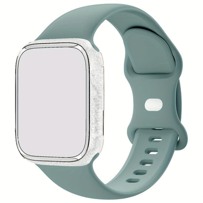 Compatible with iWatch Bands 38mm 40mm 41mm 42mm 44mm 45mm 49mm, Soft Silicone Waterproof Replacement Strap for Women, Fits iWatch Series 9/8/7/6/5/4/3/2/1/SE/Ultra/Ultra 2 (Band Only, Watch Not Included)