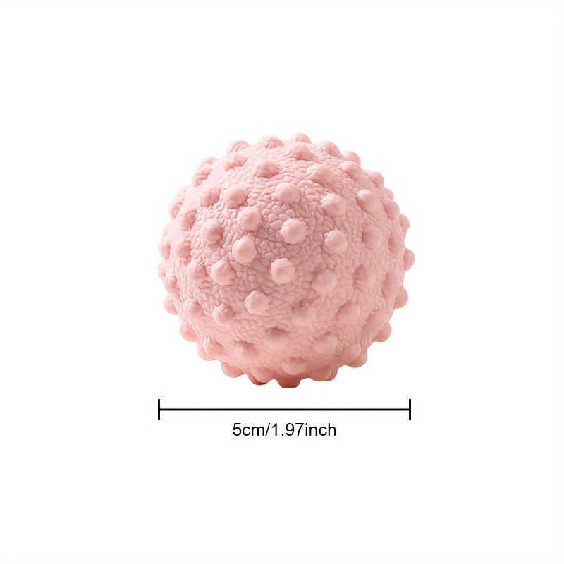High Density Massage Balls | Manual Trigger Point, Durable Fitness Balls for Fascia, Back and Feet - Multi-Color Optional, Suitable for Home and Gym Use | Made of Thermoplastic Elastomer