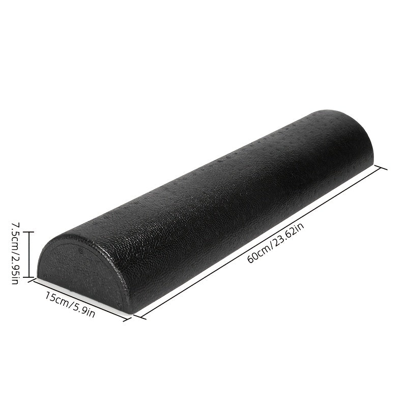 EPP Half-Round Foam Roller for Lumbar And Cervical Spine Correction, Balance Exercises, And Yoga Training, Half-Axis Yoga Brick.
